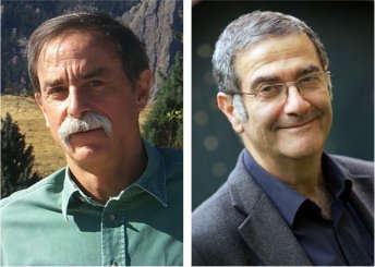 Οι David J. Wineland (αριστερά) και Serge Haroche (δεξιά) μοιράστηκαν το βραβε΄λιο Νομπελ Φυσικής 2012