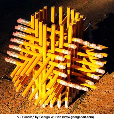 Εβδομήντα δύο μολύβια - George W. Hart