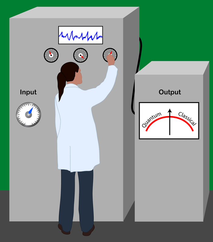 Πως μπορούμε να πούμε ότι μια μηχανή είναι ένας κβαντικός υπολογιστής; Ένας τρόπος είναι να αποδείξουμε ότι η μηχανή μπορεί να λύσει προβλήματα γρηγορότερα ή καλύτερα από οποιαδήποτε αντίστοιχη κλασική προσέγγιση. Ένα άλλο τεστ είναι να «δούμε» μέσα στη μηχανή και να δείξουμε ότι τα qubits μπορούν να συμπλεχτούν δημιουργώντας κβαντικές υπερθέσεις.  Σύμφωνα με τους Bian et al για να ισχυριστούμε ότι μια συσκευή είναι κβαντικός υπολογιστής, θα πρέπει να δείξουμε ότι ικανοποιεί ένα ή και τα δυο αυτά χαρακτηριστικά