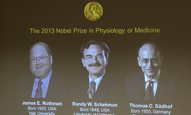 Winners of 2013 Nobel Prize in Physiology or Medicine