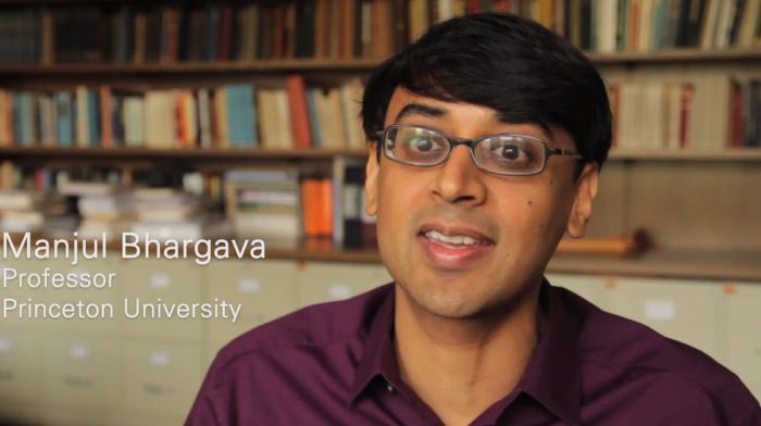 Δείτε ένα βίντεο για τον Bhargava ΕΔΩ:Simons Foundation and International Mathematical Union