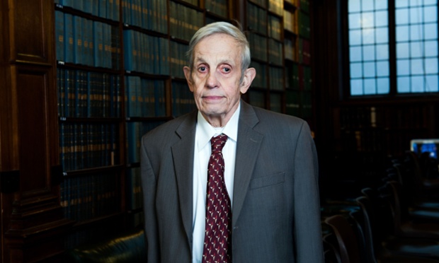 Mandatory Credit: Photo by Roger Askew/REX Shutterstock (3621338a) John Forbes Nash, Mathematician John Forbes Nash speaking at the Oxford Union, Oxford, Britain - 01 Mar 2014