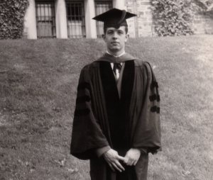 Ο John Nash το 1950 στο Princeton όταν πήρε το διδακτορικό του 
