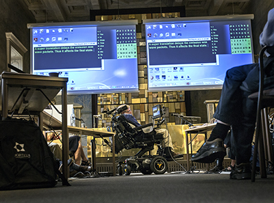 Η παρουσίαση του Hawking έγινε στο KTH Royal Institute of Technology