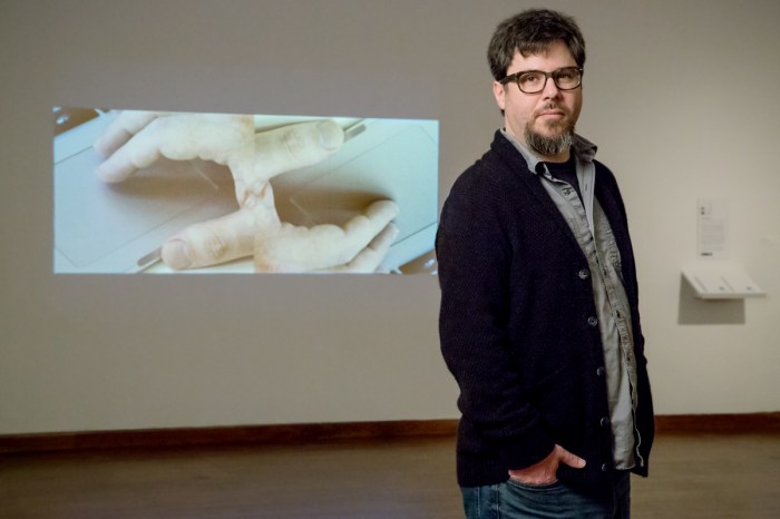 Ben Grosser - video artist at Krannert Art Museum