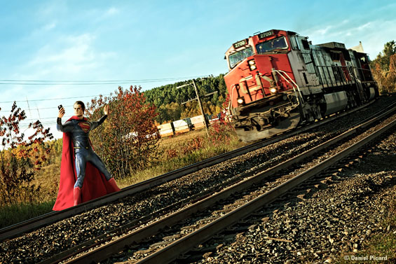 Ο Σούπερμαν βγάζει σέλφι