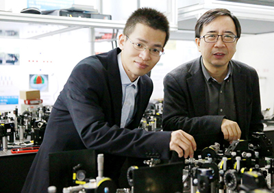Quantum teleporters: Chaoyang Lu (left) and Jian-Wei Pan win the Physics World 2015 Breakthrough of the Year