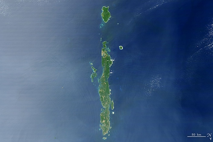 I: νησιά Andaman στον κόλπο της Βεγγάλης 