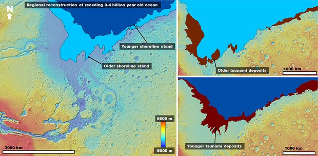 Μοντέλο του αρειανού εδάφους που δημιούργησαν οι ερευνητές (Photograph: Alexis Rodriguez)