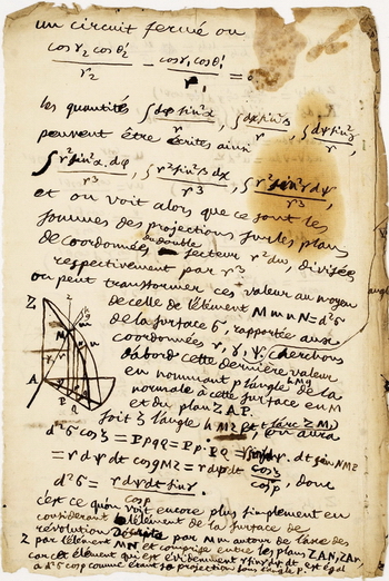 Υπολογισμοί του Αμπέρ σχετικά με την αλληλεπίδραση ρευμάτων 